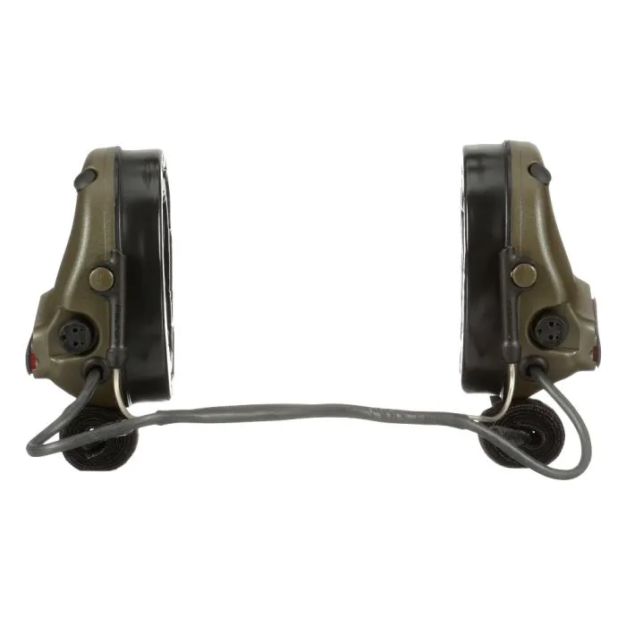 3M Peltor MT20H682BB-09 GN ComTac V Hearing Defender Headset, Neckband, Green, 1 Each