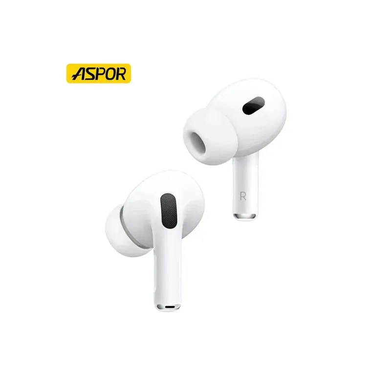 Aspor TWS Bluetooth Airpods Pro 2nd Wireless - White