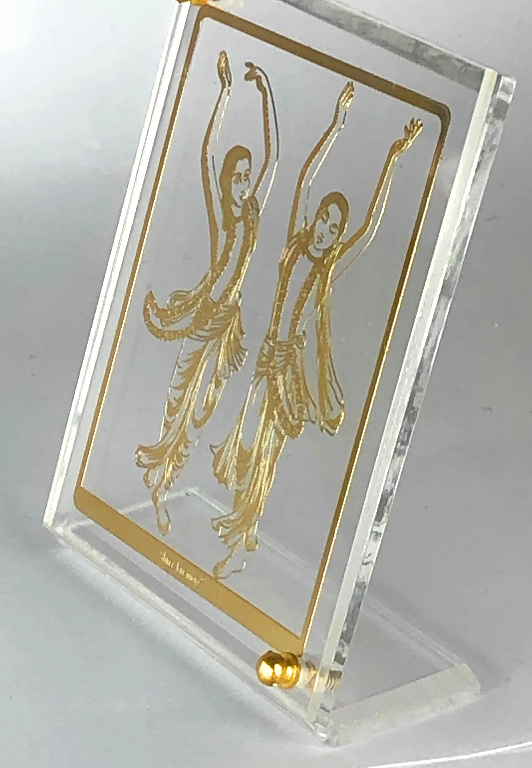 shree kreations Nitai Gauranga Table Top Photo Frames for Gift Puja Home Decor & Car Dashboard