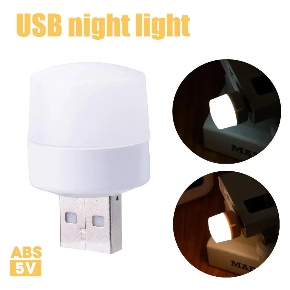 Warm White LED Night Light for Reading and Computer Use: Illuminate Your Workspace